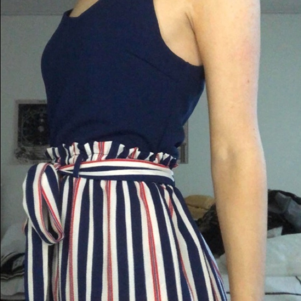francesca’s striped romper